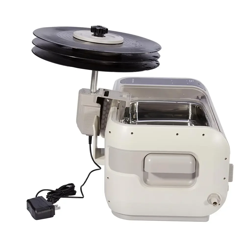 Vinyl Record Cleaner - CD-4862 Limpador Ultrassônico Digital de Discos