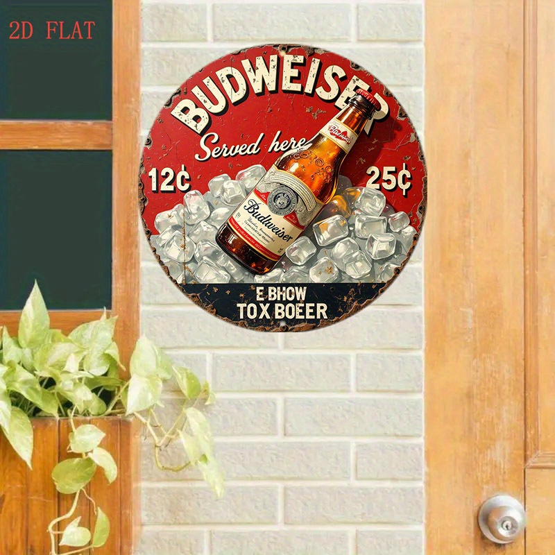 1pc logotipo de cerveja vintag - Vintage Collectible Plates avaliação e preço