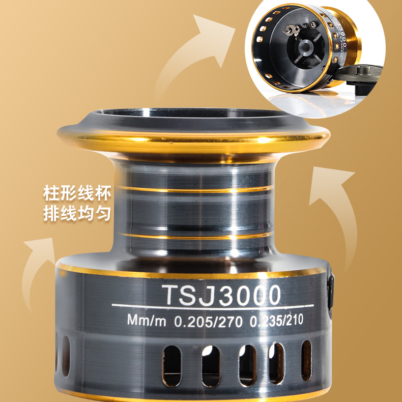 Carretilha de pesca TSJ com ca - Developing Tank Reel avaliação e preço
