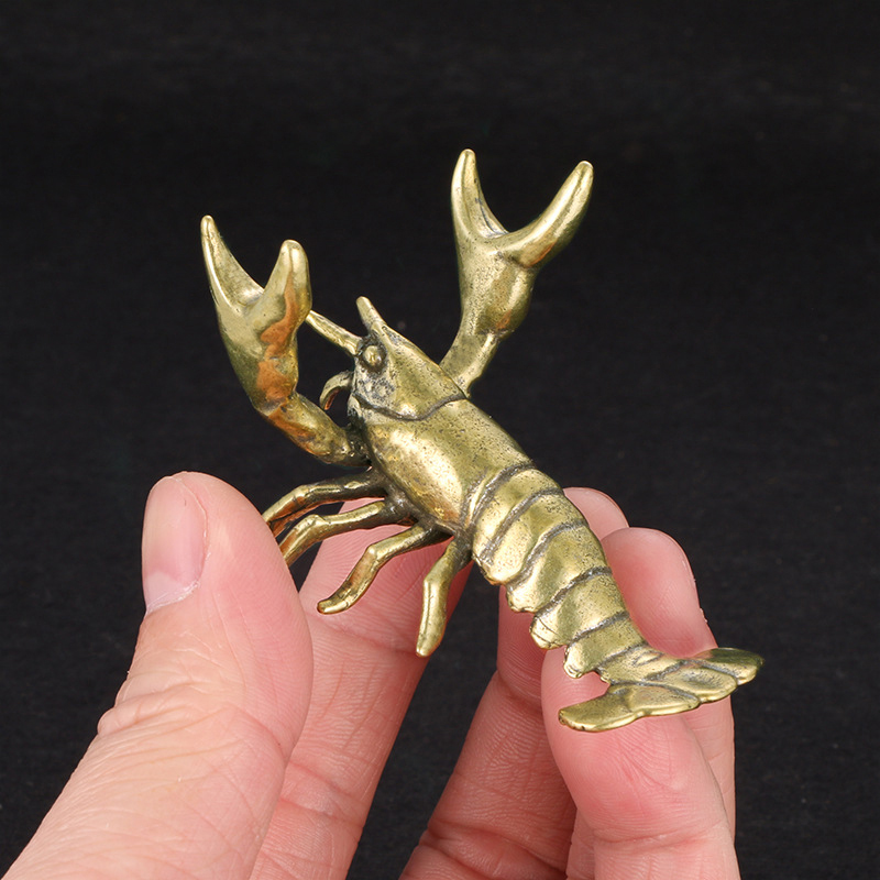 【F】Ornamento de Lagostim em La - Vintage Collectible Pens avaliação e preço