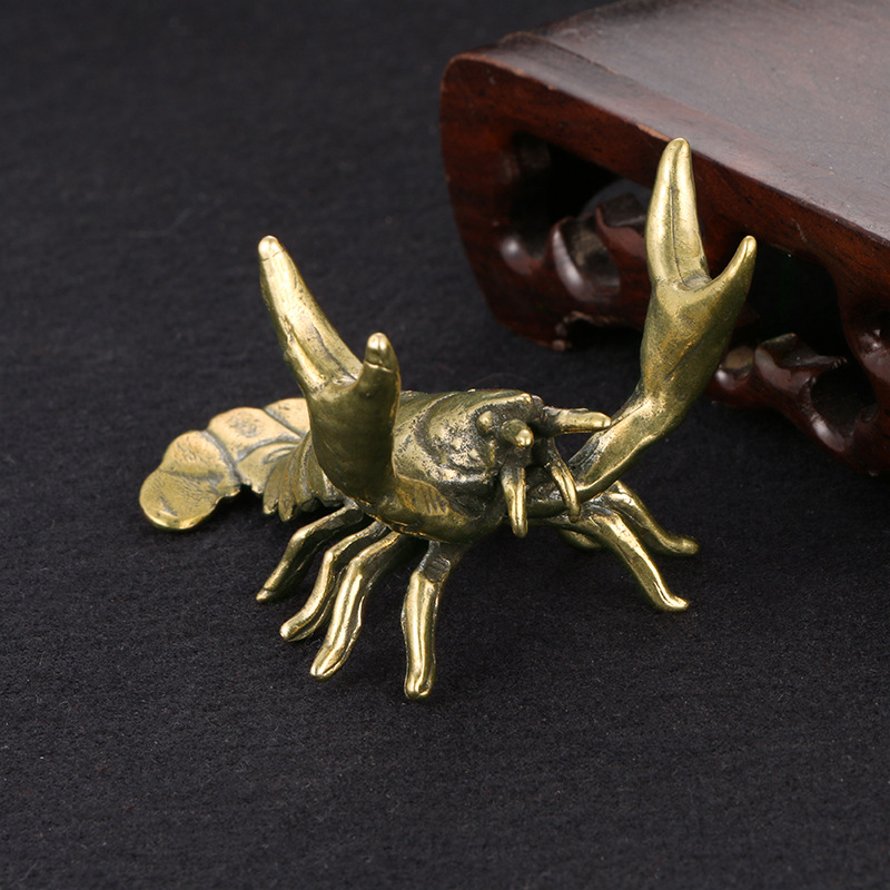 【F】Ornamento de Lagostim em La - Vintage Collectible Pens avaliação e preço